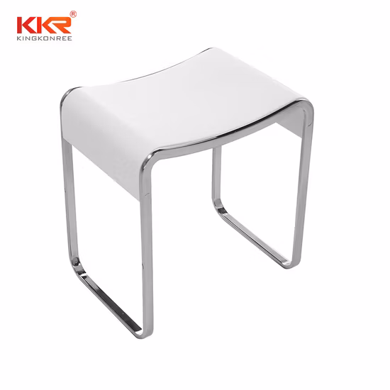 Bathroom Solid Surface Acrylic Shower Bath Stool
