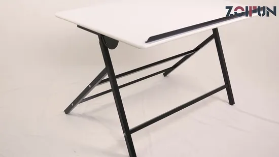 Металлический каркас, квадратная столешница из цельного дерева, детский архитектор, акриловый стол для рисования, складной и регулируемый