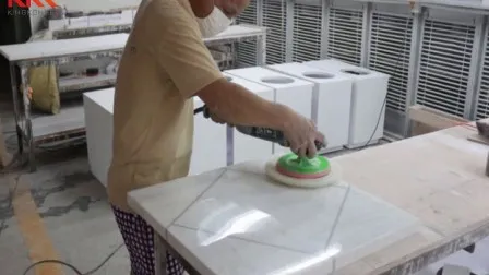 Круглый обеденный барный стол из акрила с твердой поверхностью, столы и стулья для кафе